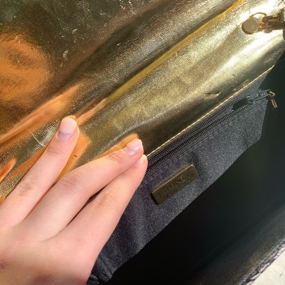 NWT J. Renee Gray/Silver Print Bag - Picture 7 of 12